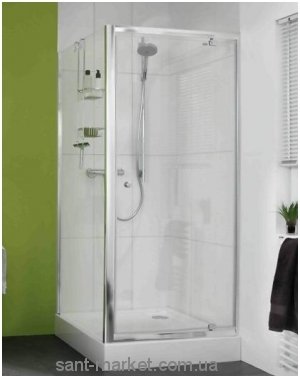 Душевая дверь в нишу Huppe X0 стеклянная распашная 90х185 620302.069.321