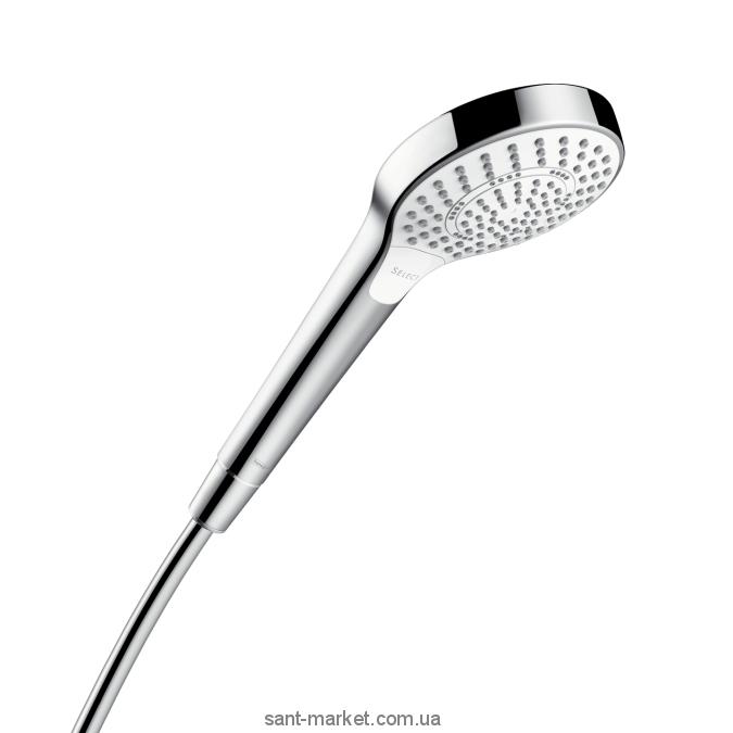 Душова лійка Hansgrohe колекція Croma Select S Multi хром / білий 26800400