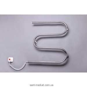 Электрический полотенцесушитель Elna 500х550х70 хром Змейка-М (нерж)