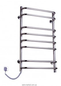  Электрический полотенцесушитель Elna 500х830х130 лесенка хром Стандарт-8 (нерж)