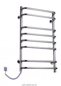  Электрический полотенцесушитель Elna 500х830х130 лесенка хром Стандарт-8 (нерж)