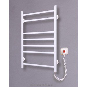 Електричний полотенцесушитель Elna 480х720х80 Драбинка-7 (біла)
