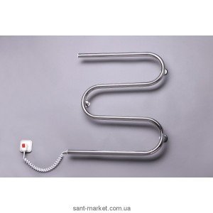 Электрический полотенцесушитель Elna 500х550х70 хром Змейка-М (нерж)