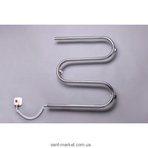 Электрический полотенцесушитель Elna 500х550х70 хром Змейка-М (нерж)