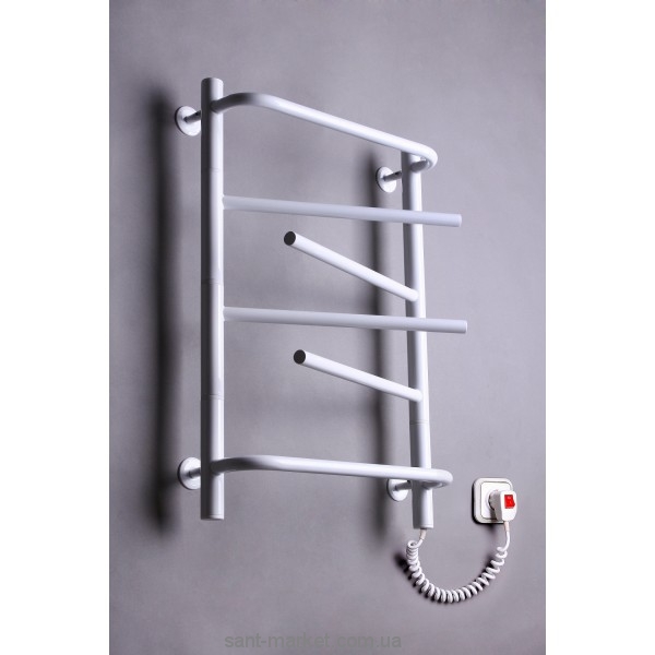  Электрический полотенцесушитель Elna 440х660х130 лесенка Элна-6 поворотная (белая)