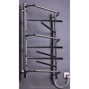 Электрический полотенцесушитель Elna 540х950х140 лесенка хром Элна-9 поворотная (нерж)