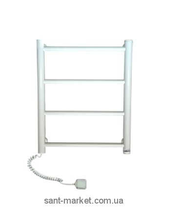 Електричний полотенцесушитель Elna 400х510х80 Драбинка-4 (біла)