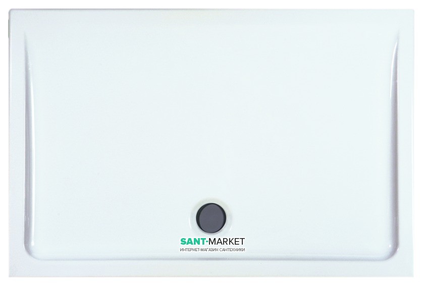 Душовий піддон керамічний прямоугльний Laufen Merano 110x75х6.5 білий H8549520000003