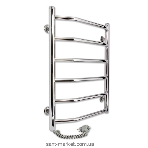 Электрический полотенцесушитель Laris Виктория П6 Э 480x600х30 лесенка хром 73207072