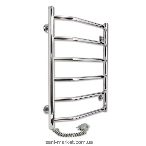 Електричний полотенцесушитель Laris Вікторія П6 Е 480x600х30 драбинка хром 73207072
