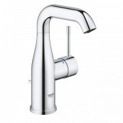 Смеситель для раковины однорычажный с донным клапаном Grohe колекция Essence+ хром 23462001
