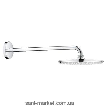 Верхний душ с тропическим душем Grohe коллекция Rainshower Cosmopolitan хром 26171000