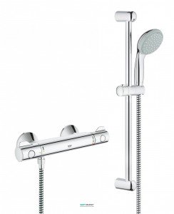 Термостат для душу Grohe Grohtherm 800 з душовим гарнітуром (штанга 600 мм) хром 34565000