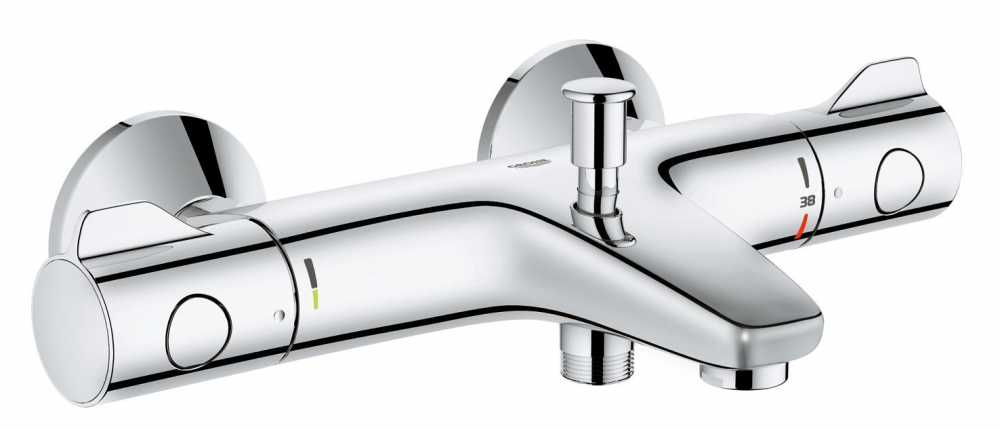 Смеситель с термостатом для ванны Grohe коллекция Grohtherm 800 хром 34567000