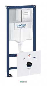 Система инсталляции для подвесного унитаза Grohe Rapid SL Fresh 4в1 50х113х14 5 38827000