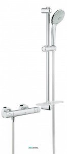 Термостат для душу Grohe Grohtherm 1000 Cosmopolitan New з душовим гарнітуром (штанга 600 мм) хром 34286002