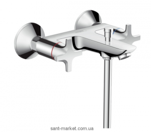Смеситель двухвентильный с коротким изливом Hansgrohe коллекция Logis Classic хром 71240000