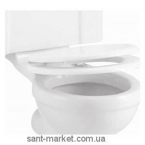 Burlington Сиденье на унитаз с soft close и хромовыми петлями S18