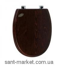 Simas Сиденье для унитаза Arcade  хромовые шарниры AR 008