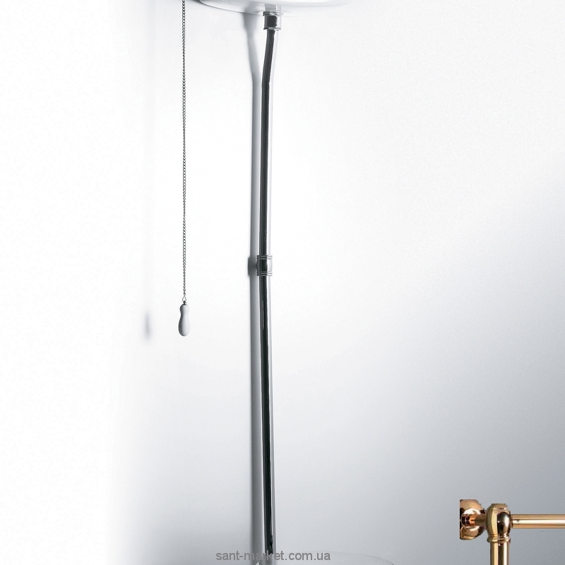 Simas Висока труба з механізмом зливу для бачка золото R01 Oro