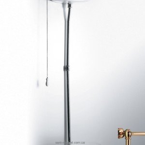 Simas Висока труба з механізмом зливу для бачка золото R01 Oro