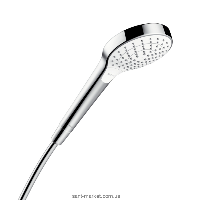 Душевая лейка Hansgrohe коллекция Croma Select S хром/белый 26802400