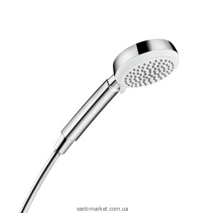 Душевая лейка Hansgrohe коллекция Crometta 100 Vario хром/белый 26824400