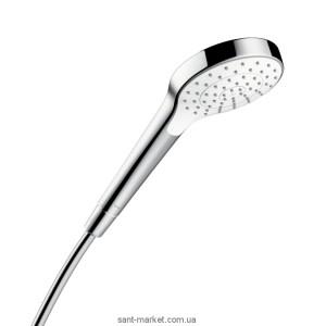 Душевая лейка Hansgrohe коллекция Croma Select S EcoSmart хром/белый 26806400