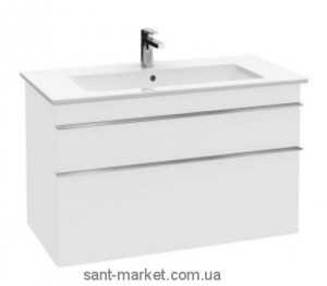 Тумба под раковину Villeroy&Boch Venticello подвесная 75.3х50.2х59 белый матовый A92501MS