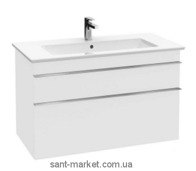 Тумба под раковину Villeroy&Boch Venticello подвесная 75.3х50.2х59 белый матовый A92501MS