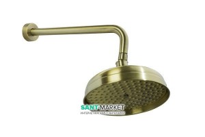 Верхній душ з тропічним душем Bugnatese бронза BR4201
