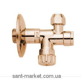 Bugnatese Кран запірний з фільтром для умивальника бронза RICBR19250