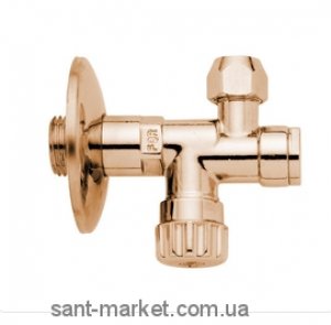 Bugnatese Кран запорный с фильтром для умывальника бронза RICBR19250