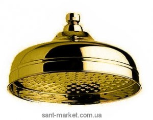 Лейка для верхнього душа з тропічним душем Bugnatese золото RICDO19116