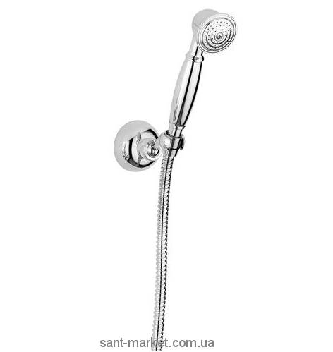 Душовий гарнітур з настінним тримачем Bugnatese хром RICCR19700