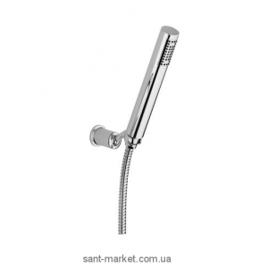 Душевой гарнитур с настенным держателем Bugnatese хром RICCR19702