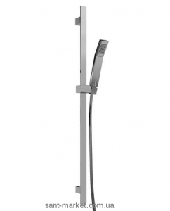 Душевой гарнитур со штангой Bugnatese хром RICCR19258