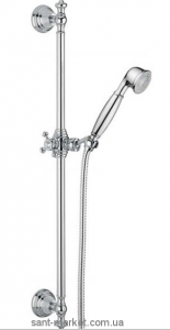 Душевой гарнитур со штангой Bugnatese хром CR242/256