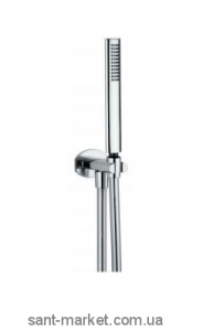 Душовий гарнітур з настінним тримачем Bugnatese хром CR1205 / 11715