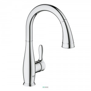 Смеситель для кухни с выдвижной лейкой  Grohe Parkfield однорычажный 30215001