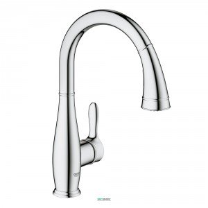 Смеситель для кухни с выдвижной лейкой  Grohe Parkfield однорычажный 30215001