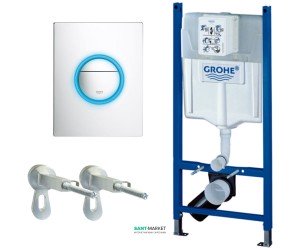 Система інсталяції для унітазу Grohe Rapid SL 3в1 50х113х14 5 38878007 клавіша з підсвічуванням