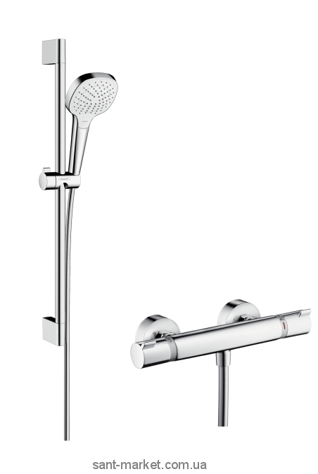 Hansgrohe Душевой набор Croma Select E Vario Combi 0.65 м 27081400