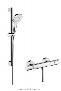 Hansgrohe Душевой набор Croma Select E Vario Combi 0.65 м 27081400