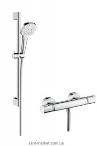 Hansgrohe Душевой набор Croma Select E Vario Combi 0.65 м 27081400
