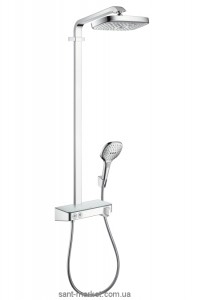 Hansgrohe Душевая система Raindance Select E 300 2jet ST Showerpipe EcoSmart 9 л/мин 27283400