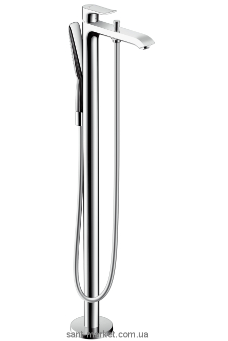 Смеситель однорычажный напольный (отдельностоящий) с душем Hansgrohe Axor Metris S хром 31471000