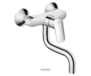 Настінний змішувач для кухні Hansgrohe колекція Logis змішувач 71836000