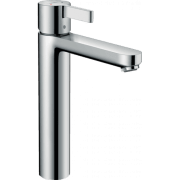 Смеситель для раковины однорычажный высокий Hansgrohe коллекция Metris S хром 31026000