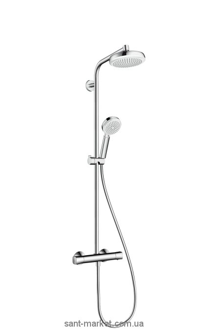 Hansgrohe Душевая система Crometta 160 1jet Showerpipe EcoSmart 9 л/мин 27265400